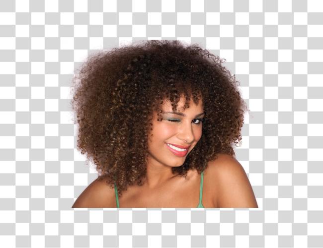 Download Caucasian Curly Hair Curly Hair Woman Clip Art