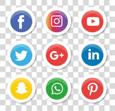 Download Whatsapp Facebook Instagram logotipo Illustrator Social Media vector Icons PNG file