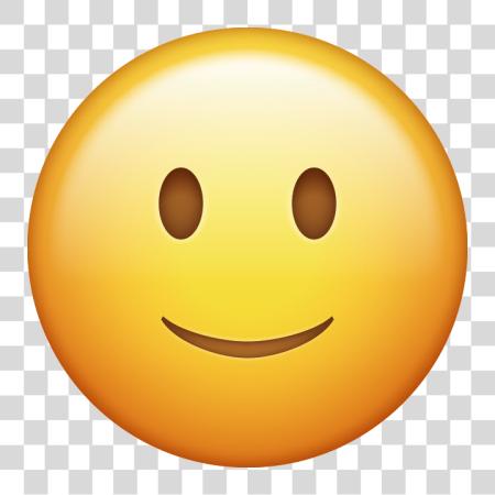 Download Slightly Smiling emoji icono emojis ios Surprised emoji PNG file