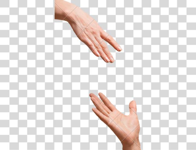 Download Hand Reaching Out Hands Touching Each Other Clip Art