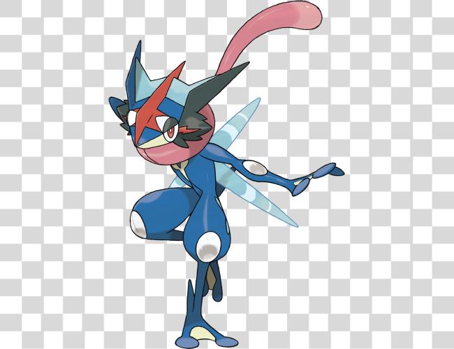 Download greninjaash Greninja Mega Evolution pokémon x Clip arte