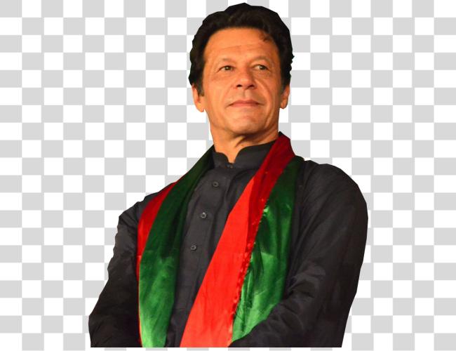 Download Imran Khan With Flag Around Neck Imran Khan Clip Art