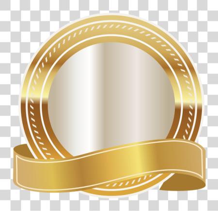 Download Gold Seal With Gold Ribbon Image Daniel Gold Banner Ribbon PNG file