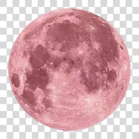 Download pink luna estético bloodmoon Tumblr Overlays luna PNG file