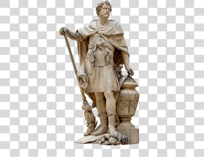 Download Roman Statues Hannibal Statue In Rome Clip Art