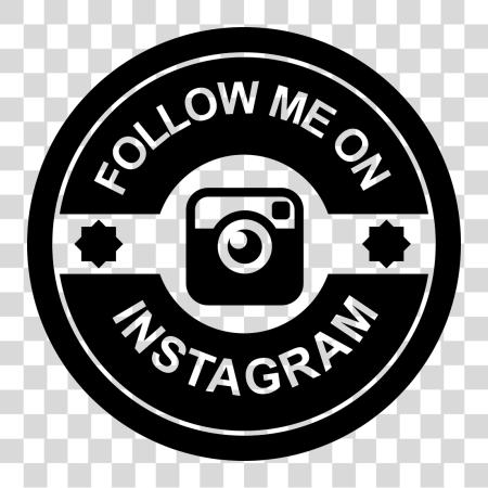 تحميل ملف Follow Me On إنستغرام Logo بي ان جي ملف