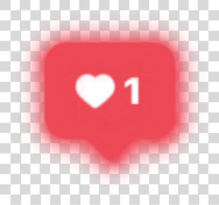 Download Instagram Sticker Heart PNG file