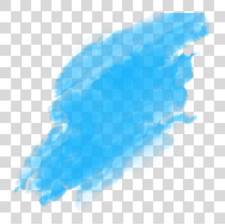 Download Paint Smudge azul Brush efecto PNG file