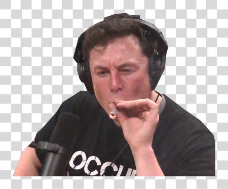 تحميل ملصق Risitas Elon Musk Fume Joint سيجارة Rsa Elon Musk Hitting ال Blunt بي ان جي ملف