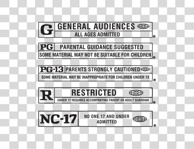 Download Movie Rating Movie Rating Box Clip Art