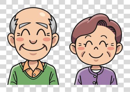 下载 Grandma 和 Grandpa Grandma PNG file