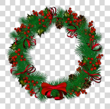 下载 Christmas Wreath Christmas Reef No PNG file