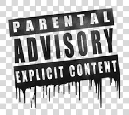 Download Advisory Image With Parental Advisory Logo PNG file