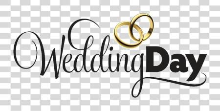 Download Wedding Word Image Our Wedding Day Logo PNG file