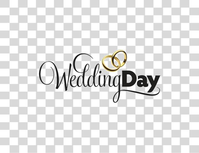 Download Wedding Word Image Our Wedding Day Logo Clip Art