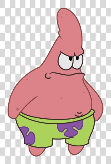 Download I Am Angry So I Made An Angry Patrick Patrick Star Meme PNG file