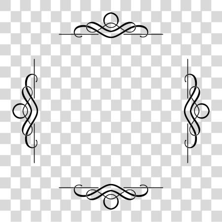 Download Big Image Border Decorative Frame PNG file