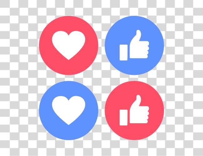 Download Icons Like Love Facebook Svg Eps Psd Ai Emoticones De Facebook Clip Art