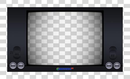 Download N64 953 Kb Crt Screen Overlay PNG file