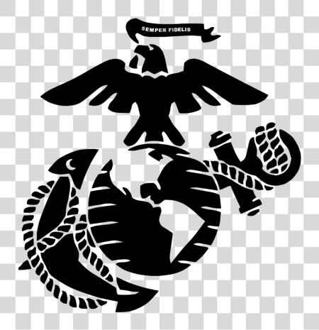 Download The Few The Proud The Marines Logo Marine Corps Eagle Globe And Anchor PNG file