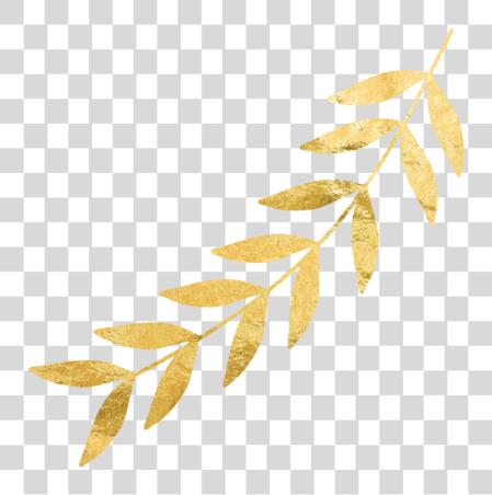 Download Leaves On Mbtskoudsalg Wedding Gold Leaf PNG file