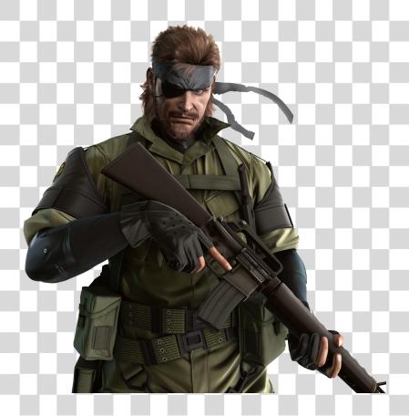 下载 Solid Snake Image Metal 装备 Solid 和平 Walker PNG file