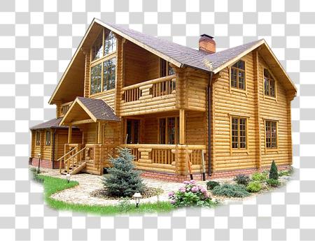 Download House de madera Houses PNG file