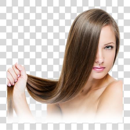 Download Azzaspa Blowdry largo Brushing largo cabello niña PNG file