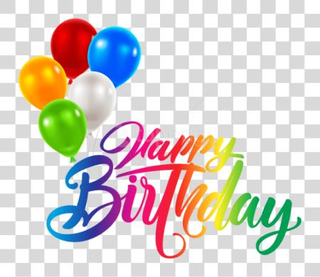 Download Happy Birthday Background Happy Birthday Text PNG file