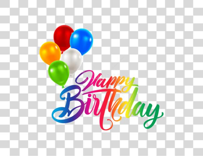 Download Happy Birthday Background Happy Birthday Text Clip Art