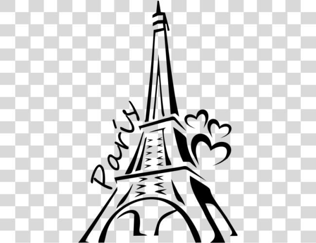 Download Silueta De Torre Eiffel Torre Eiffel Para Dibujar Clip Art