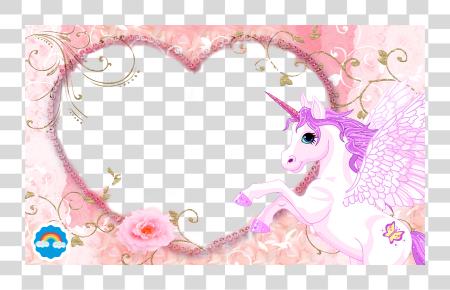 Download unicornio Photo marco PNG file