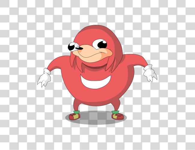 Download Knuckles Meme Ugandan Knuckles Clip arte