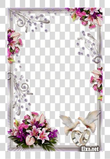 Download Wedding Frame Wedding Frame PNG file