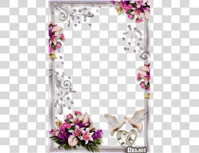 Download Wedding Frame Wedding Frame Clip Art