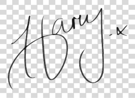 Download Harry Styles Signature caligrafía PNG file