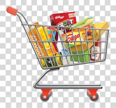 Download 2440 X 2139 14 Grocery Shopping Cart PNG file