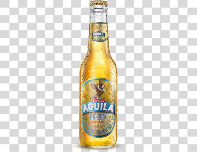 下载 Botella De Aguila 光 Cerveza Colombiana Botella De Cerveza Aguila Clip 艺术