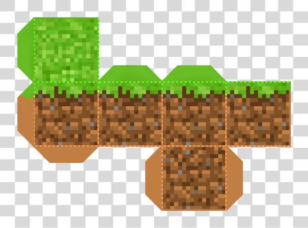 Download Minecraft Grass Block Tutorial Chuchu Minecraft Printables PNG file