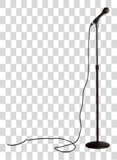 Download Microphone Stand Microphone PNG file