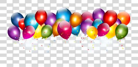 Download Colorful Transprent Balloons PNG file