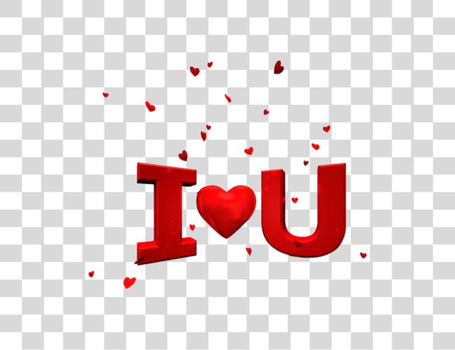 Download I Love You Text Happy Valentines Day Love You Clip Art