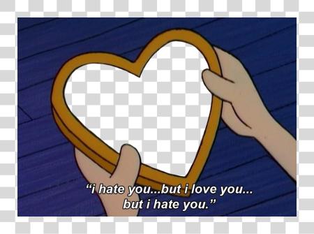 Download Copy Discord Cmd Hate You But I Love You Arnold PNG file