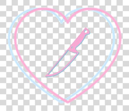 Download Overlay Pastel Goth Heart Aesthetic PNG file