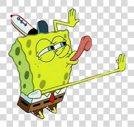 Download bob esponja Licking Meme Cartoons bob esponja Licking PNG file