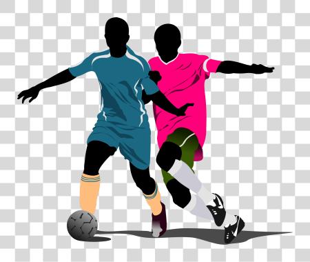 Download Vector Football Soccer Players Illustration PNG file