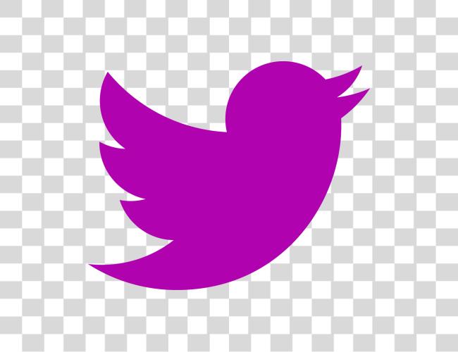 تحميل Twitterpurple أرجواني Twitter شعار مقطوعة فن