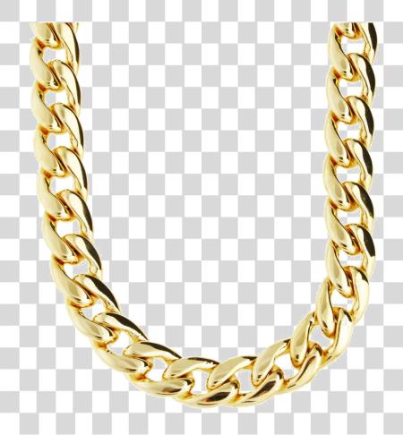 Download Thug Life Chain Image Miami Link Gold Chain PNG file