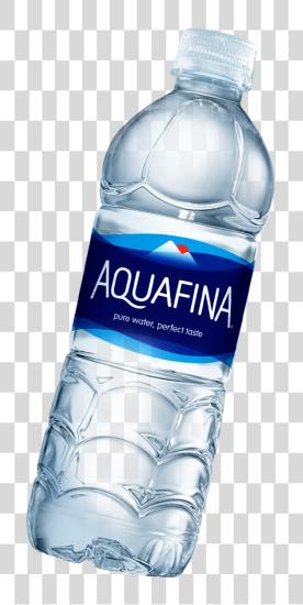 Download Water botella Aquafina PNG file