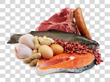 تحميل مأكولات بحرية Protein Meat سمك و بيض بي ان جي ملف